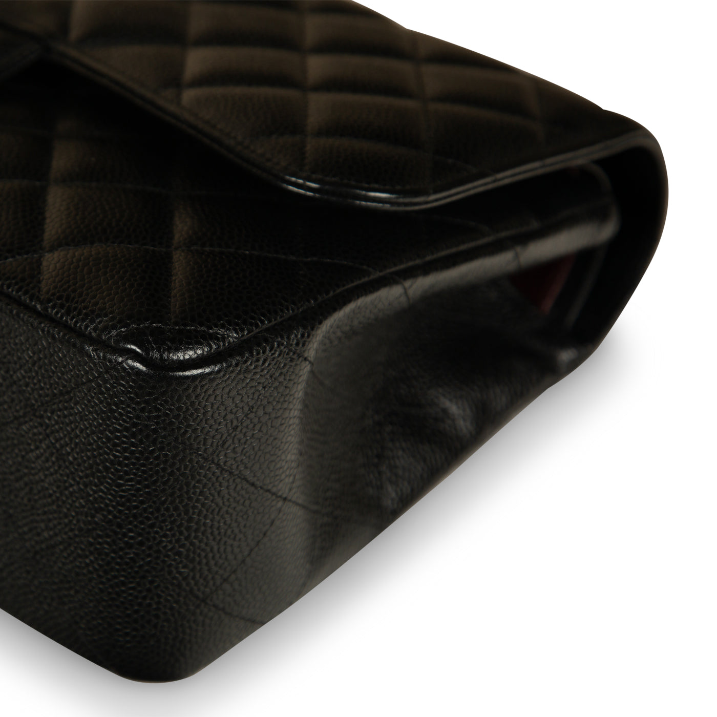 Chanel Classic Flap Caviar Black Shoulder Bag Style 29