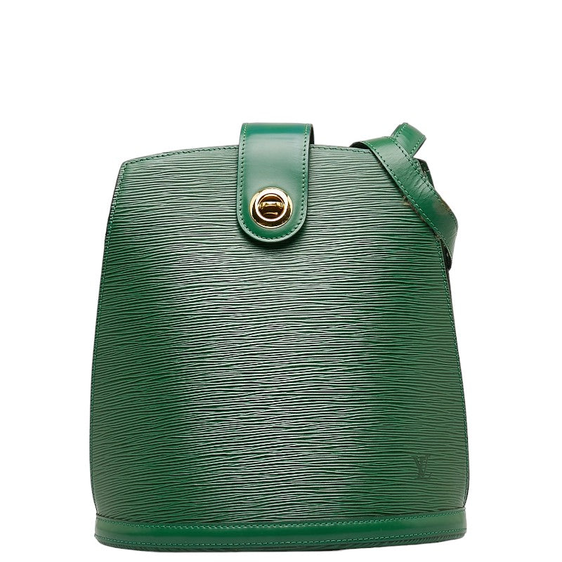Louis Vuitton Clooney houlder Bag M52254 Borneo Green Leather Lady Louis Vuitton