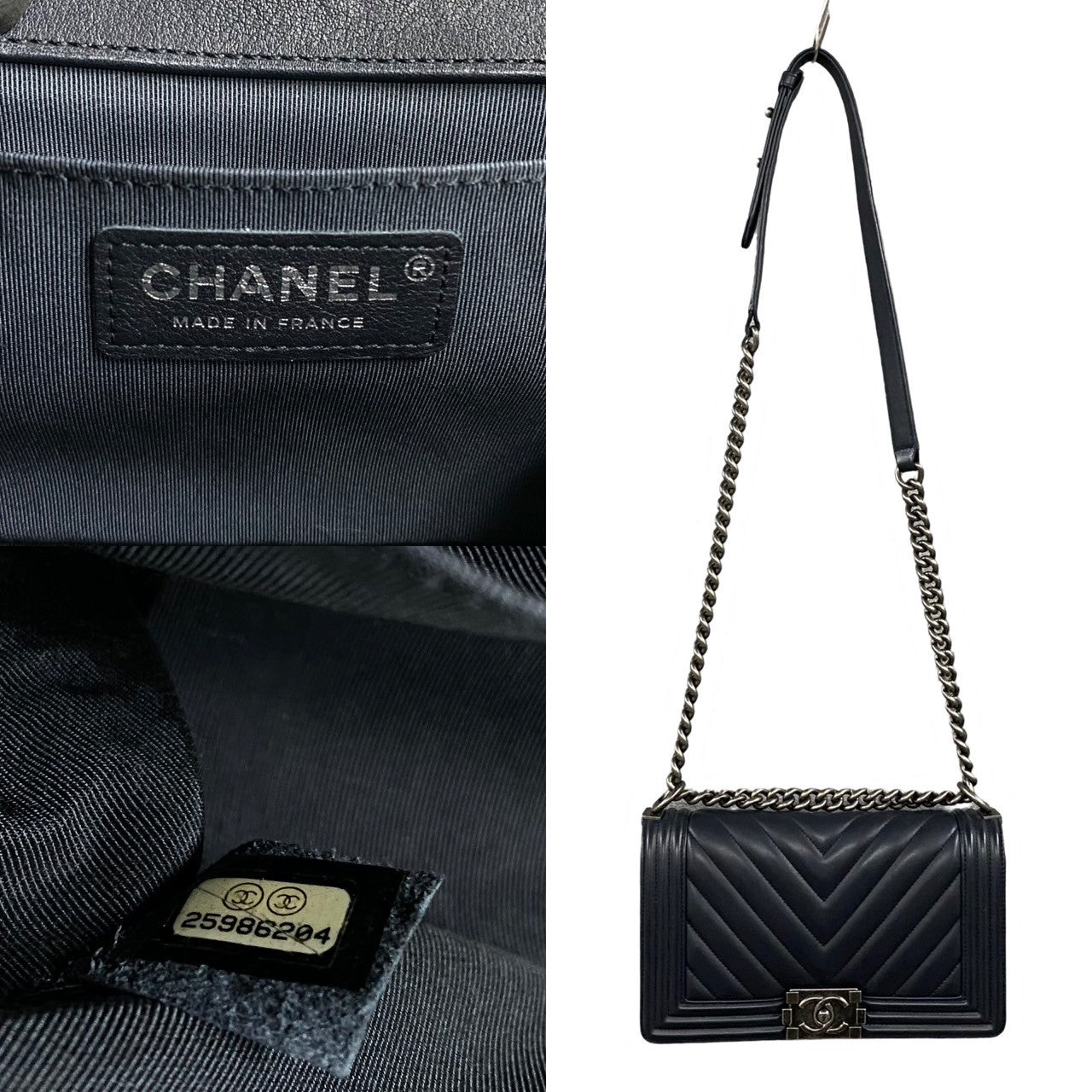 Chanel Boy Leather Shoulder Bag Style 8