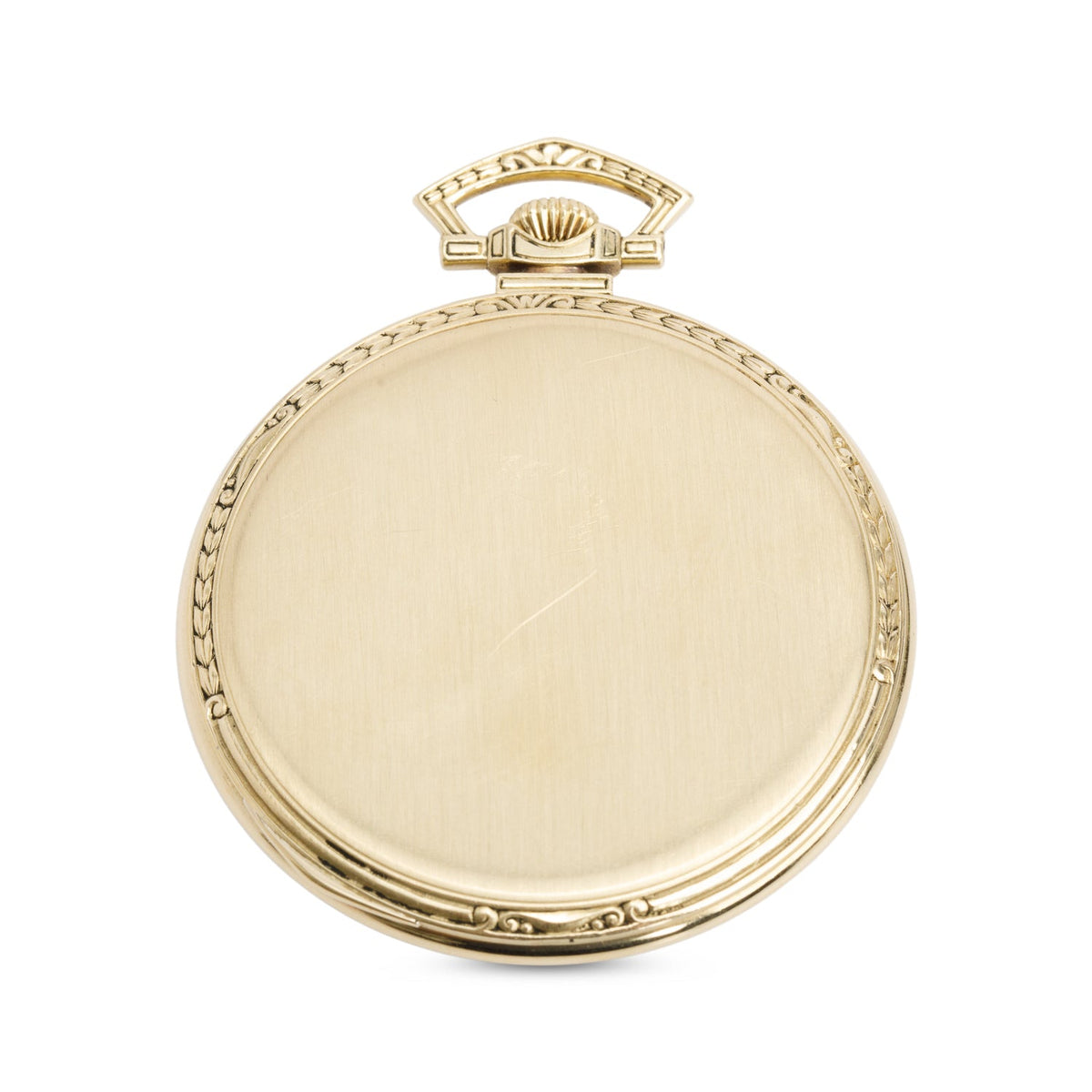 Birks Patek Philippe Vintage 18k Yellow Gold Pocket Watch