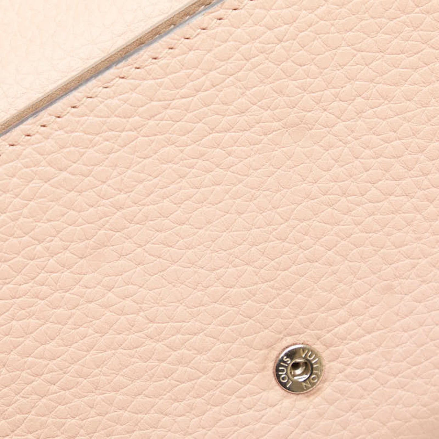Louis Vuitton Leather Long Wallet (Bi-Fold)