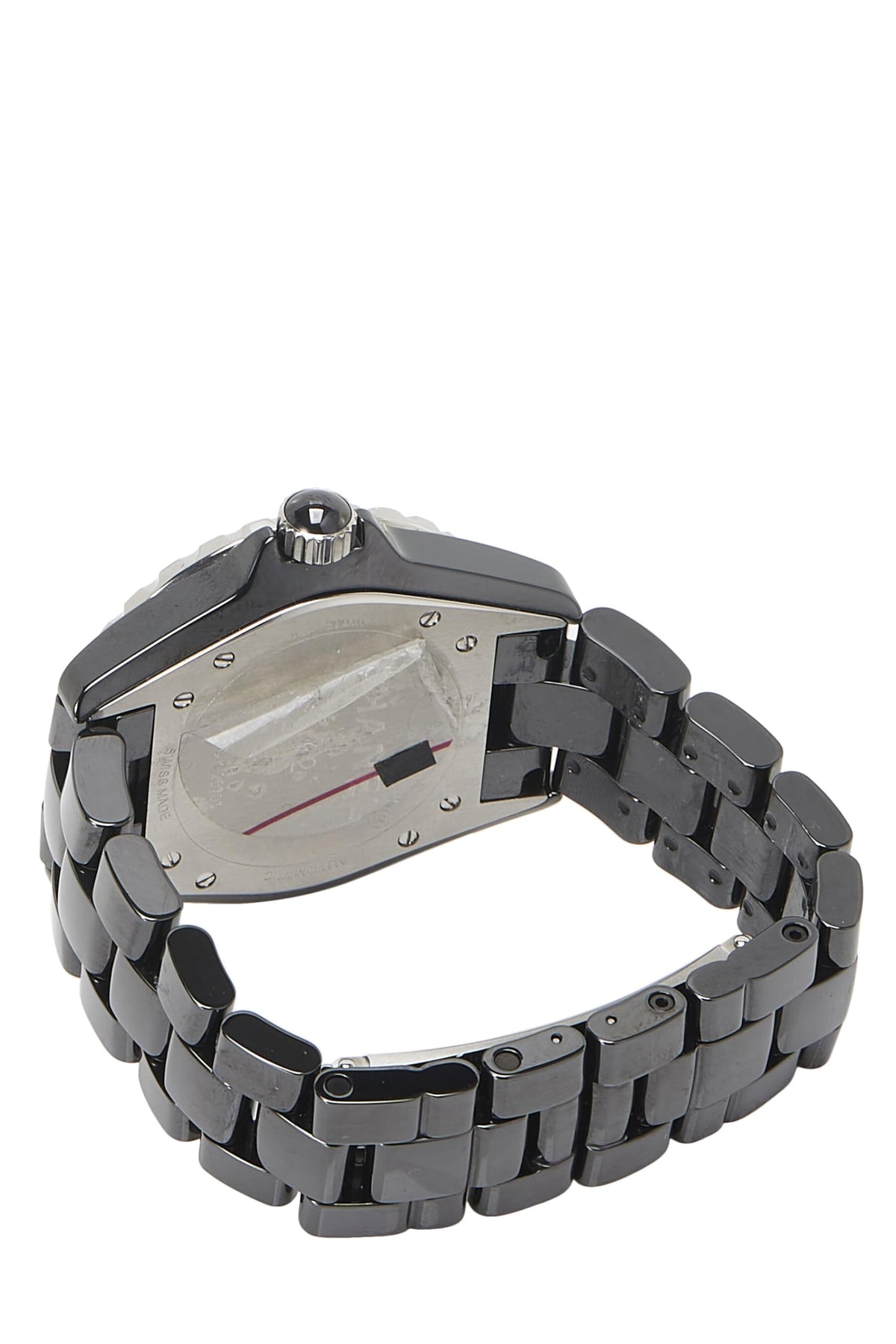 Chanel, Black Ceramic J12 Watch 38mm, Black