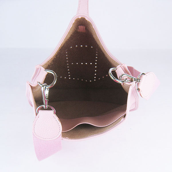 Luxury Hermes Evelyne I Handbag Pink