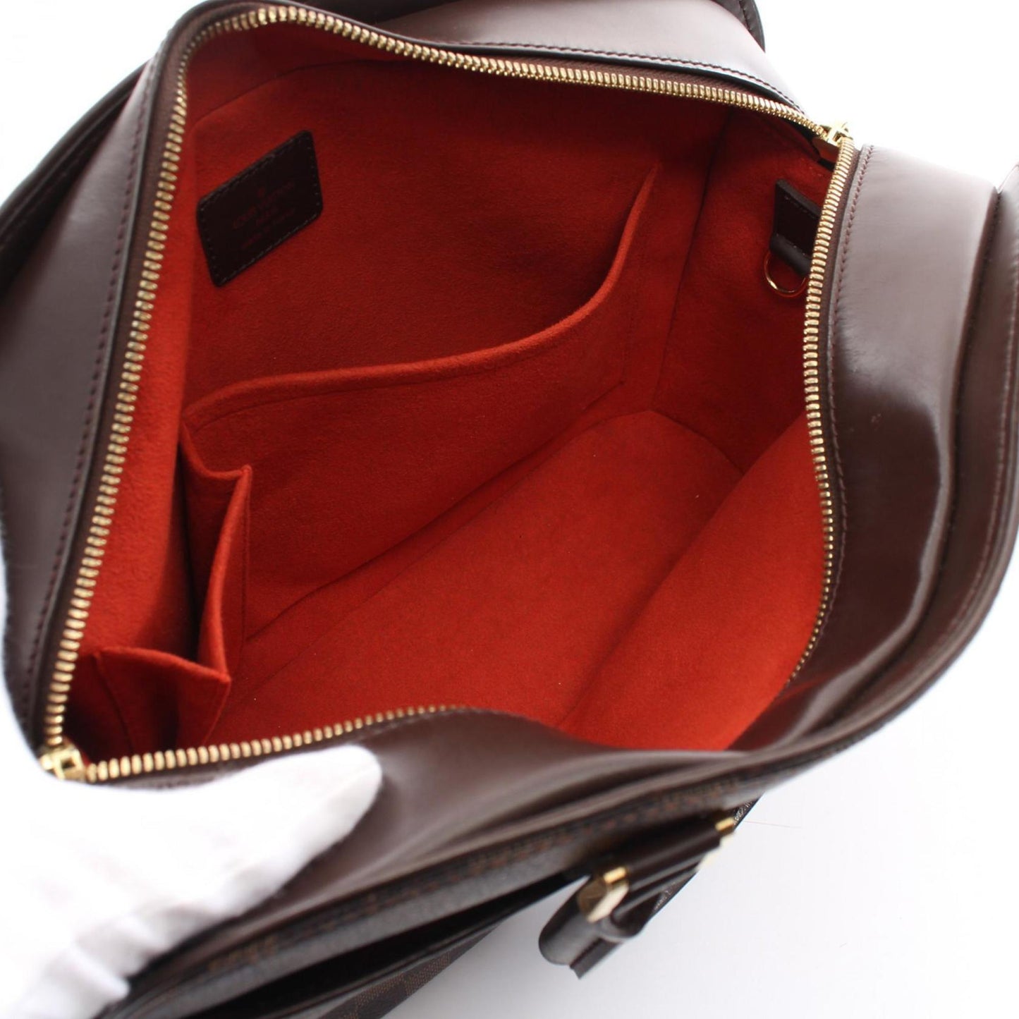 Louis Vuitton Coated Canvas Leather Handbag
