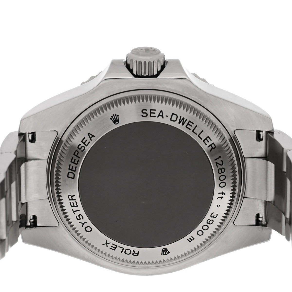Stainless Steel 44mm Oyster Perpetual Date Sea-Dweller Deepsea Watch Black 116660