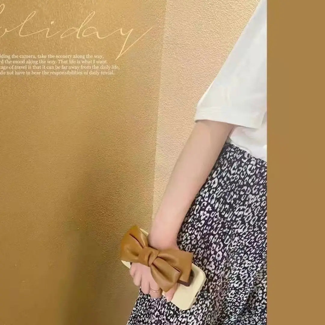 Bowknot wrist phone case For iphone