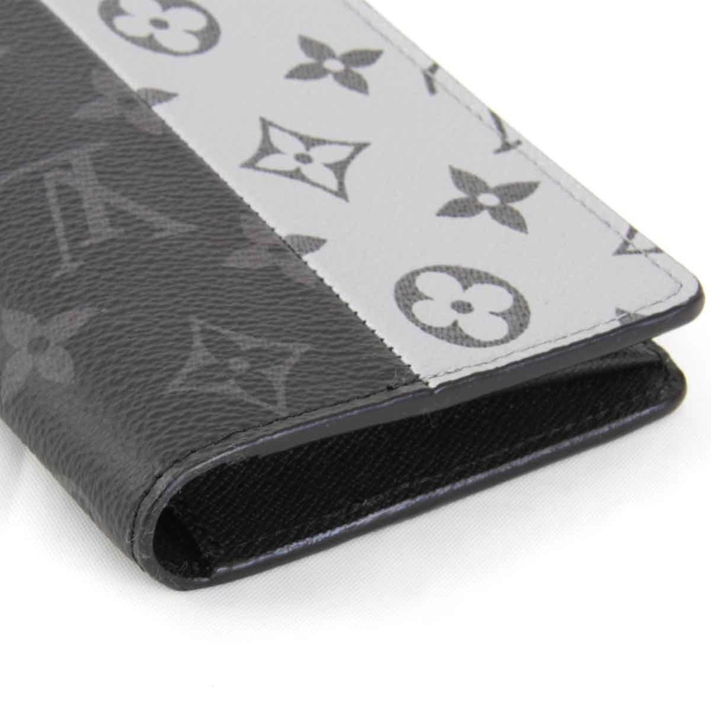 Louis Vuitton Monogram Eclipse Long Wallet (Bi-Fold)