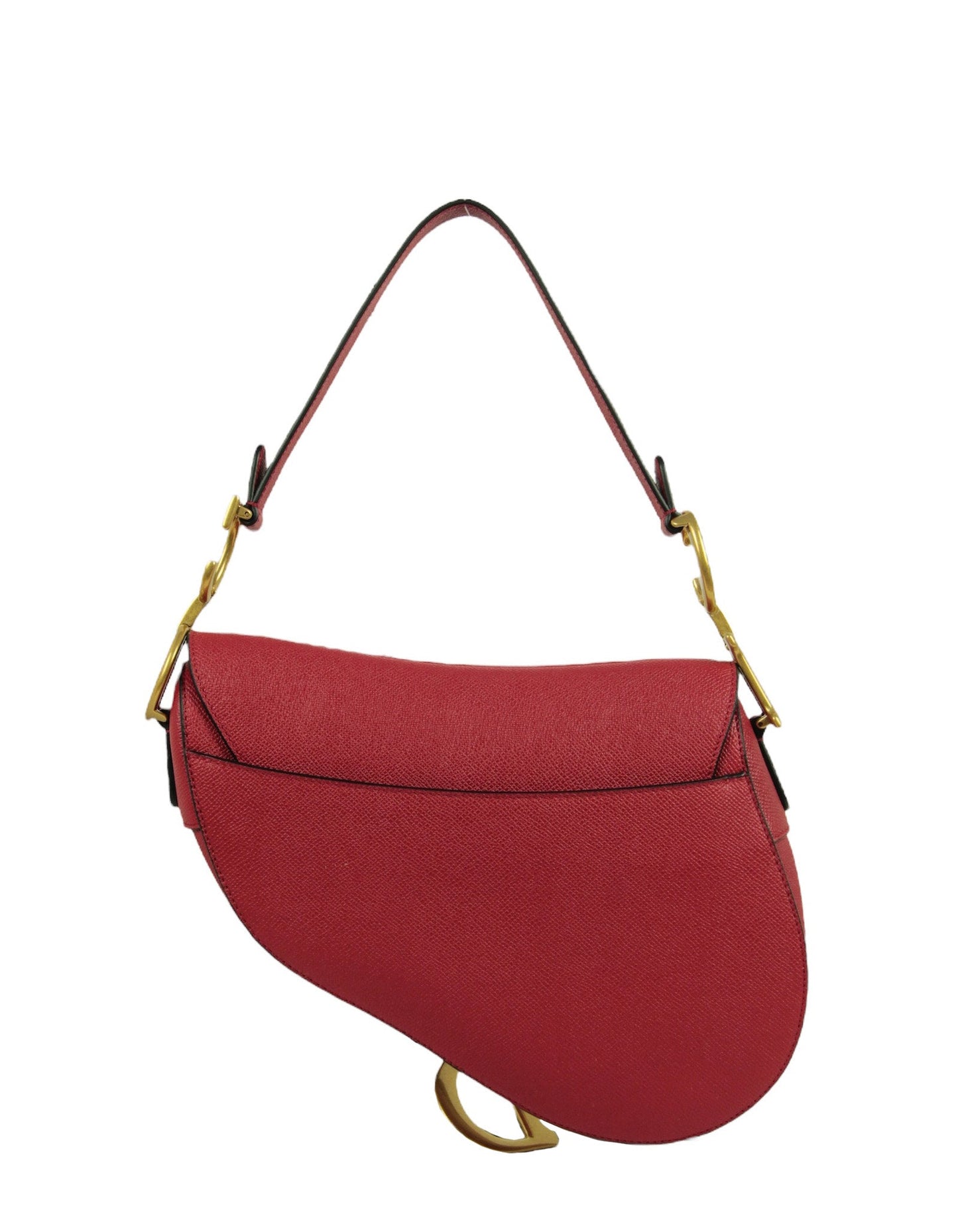 Dior Saddle Calfskin Red Crossbody Calfskin