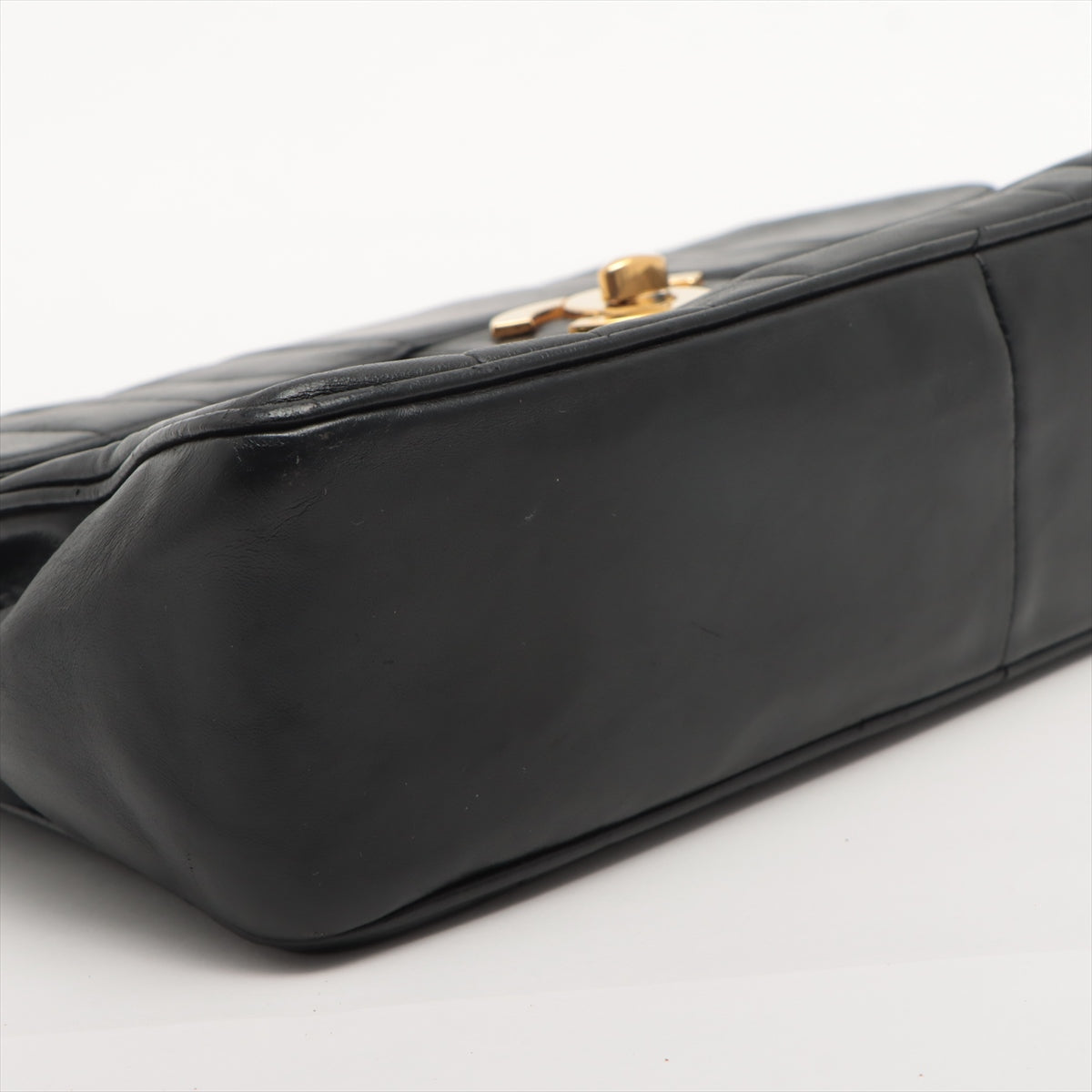 Chanel Lambskin Black Chain Shoulder Bag Style 3