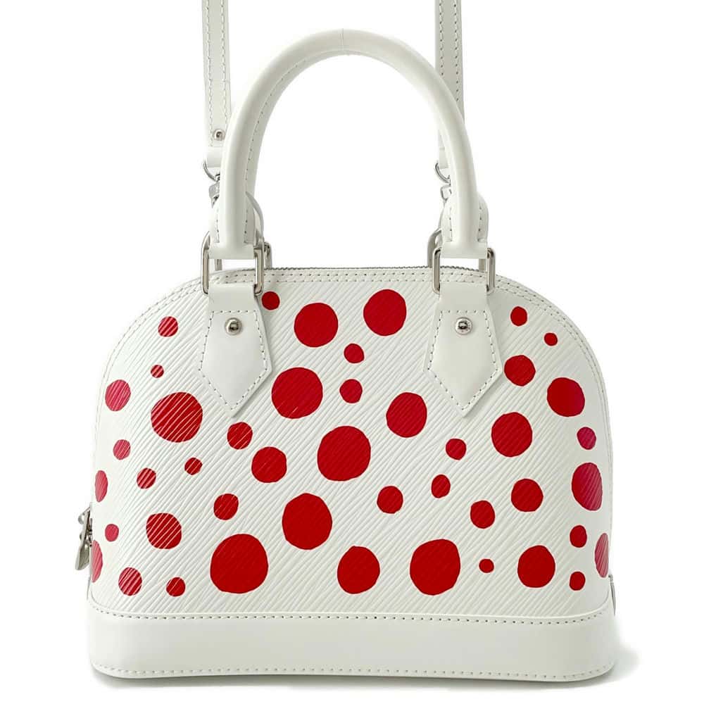 Louis Vuitton Alma LVxYK Blanc/Rouge M21712 Epi Leather Infinity Dot Size BB