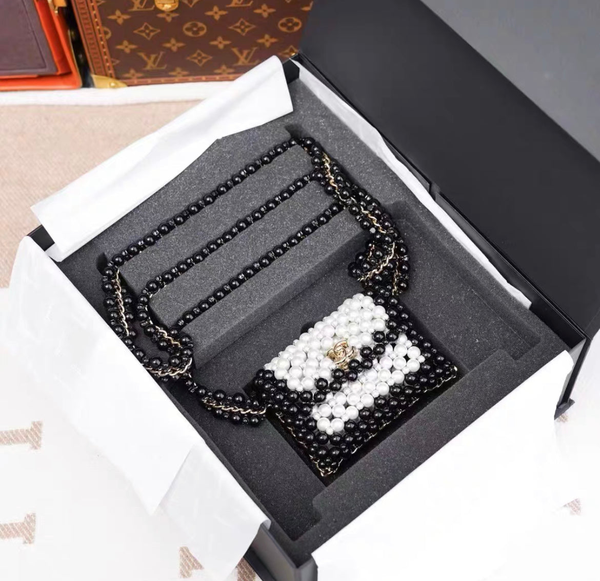 Chanel Mini Flap Black Shoulder Bag