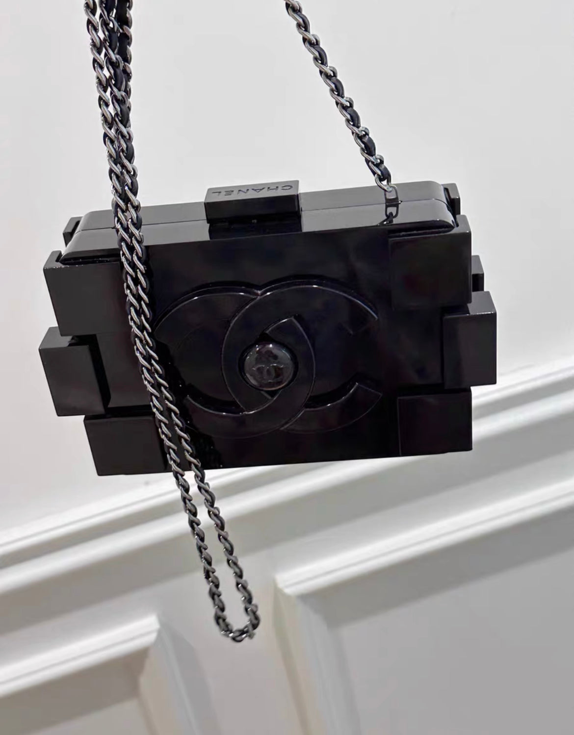 Chanel Luxury Leather Black Handbag Style 12