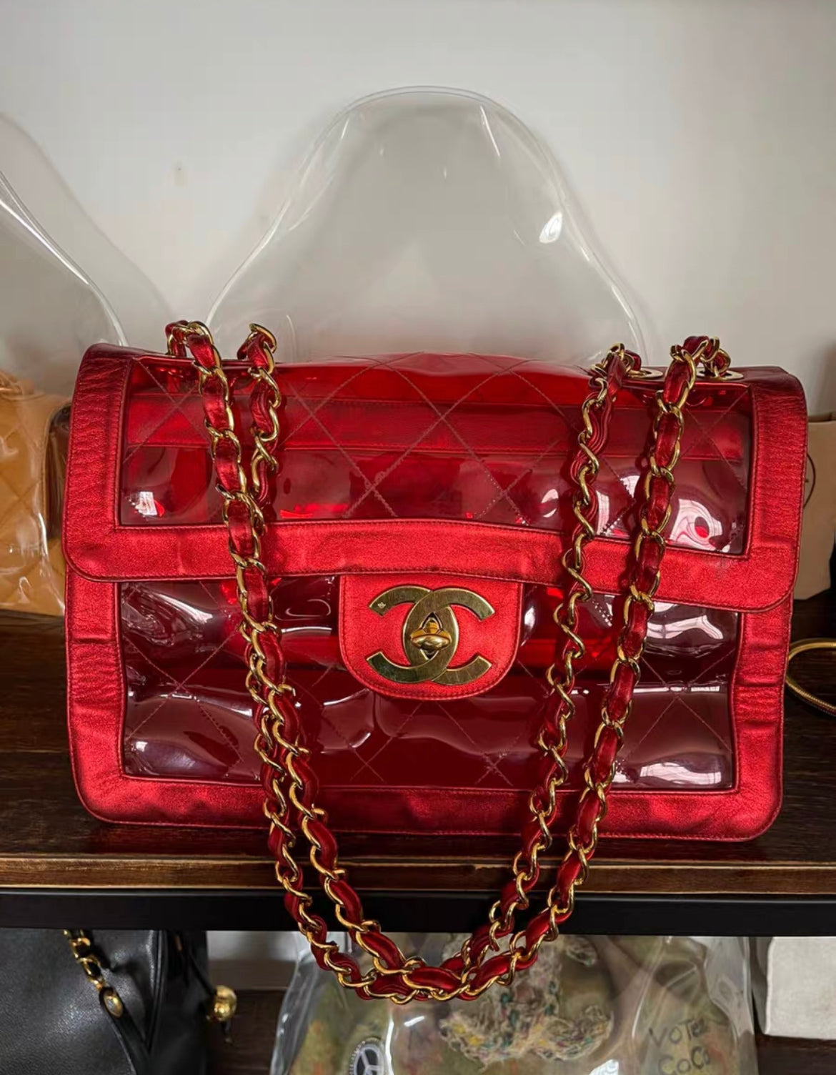 Chanel Chanel 19 Lambskin Gold Shoulder Bag Lambskin