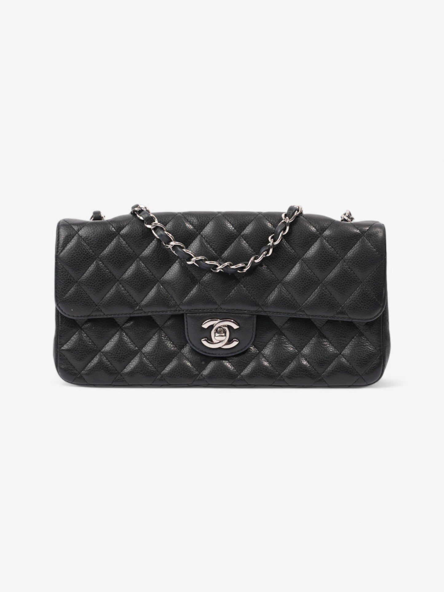 Chanel East West Black Caviar Leather