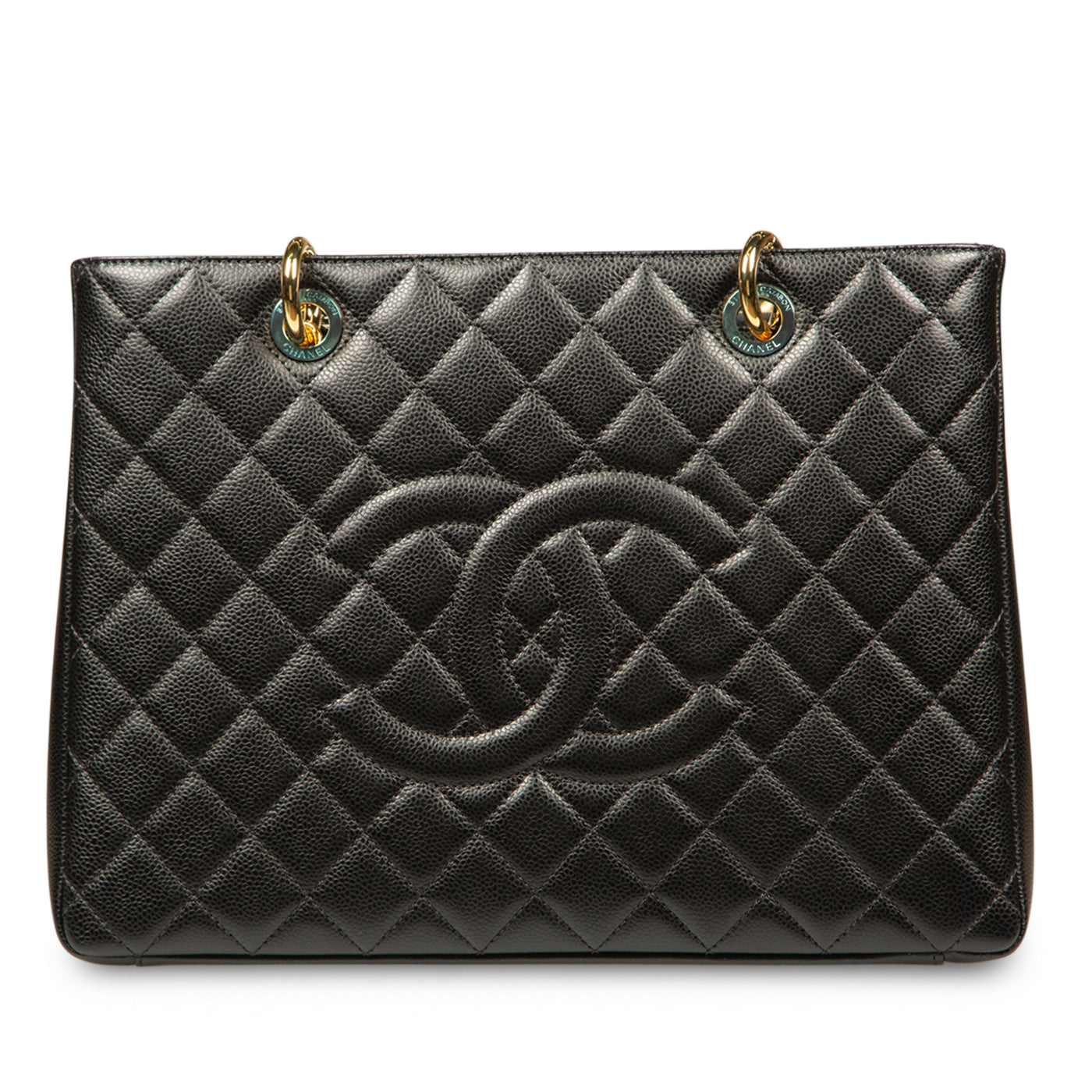 Chanel Timeless Caviar Black Tote Bag Style 26