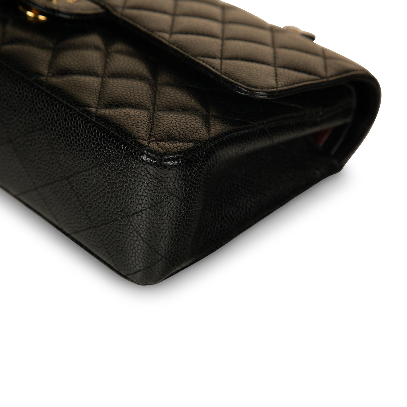 Chanel Classic Flap Caviar Black Shoulder Bag Style 81