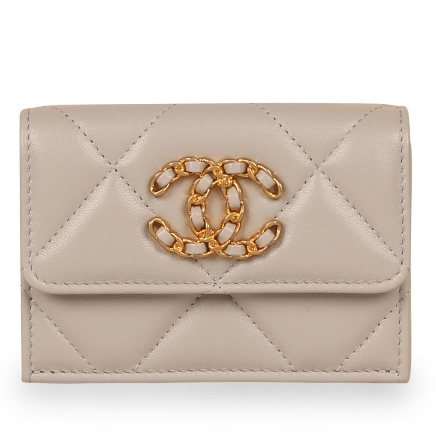 Chanel Chanel 19 Lambskin Gold Shoulder Bag Style 20