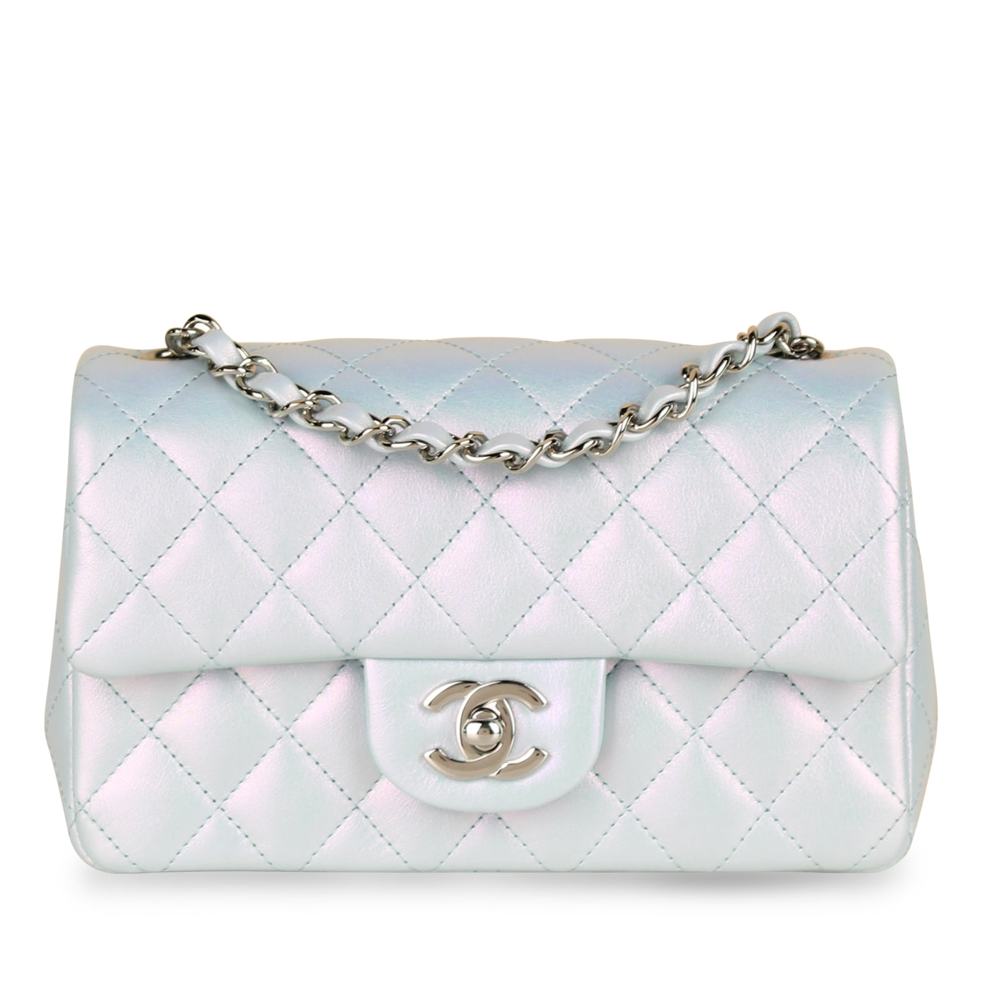 Chanel Classic Flap Lambskin Black Shoulder Bag Style 175