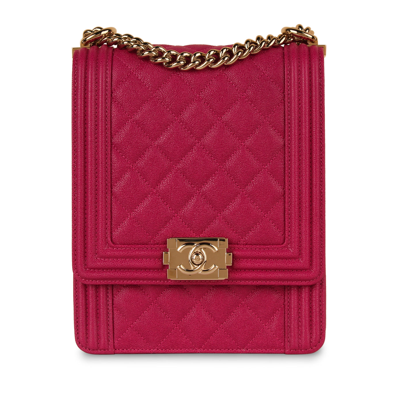 Chanel Boy Bag Caviar Gold Shoulder Bag Style 8