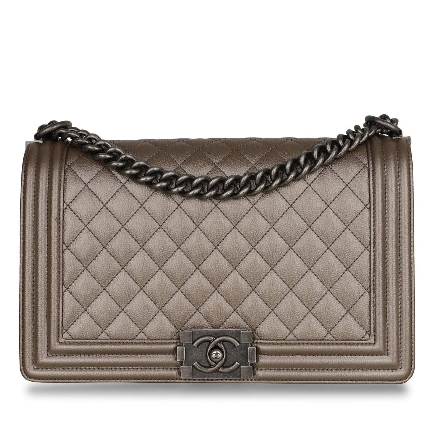Chanel Boy Bag Caviar Shoulder Bag