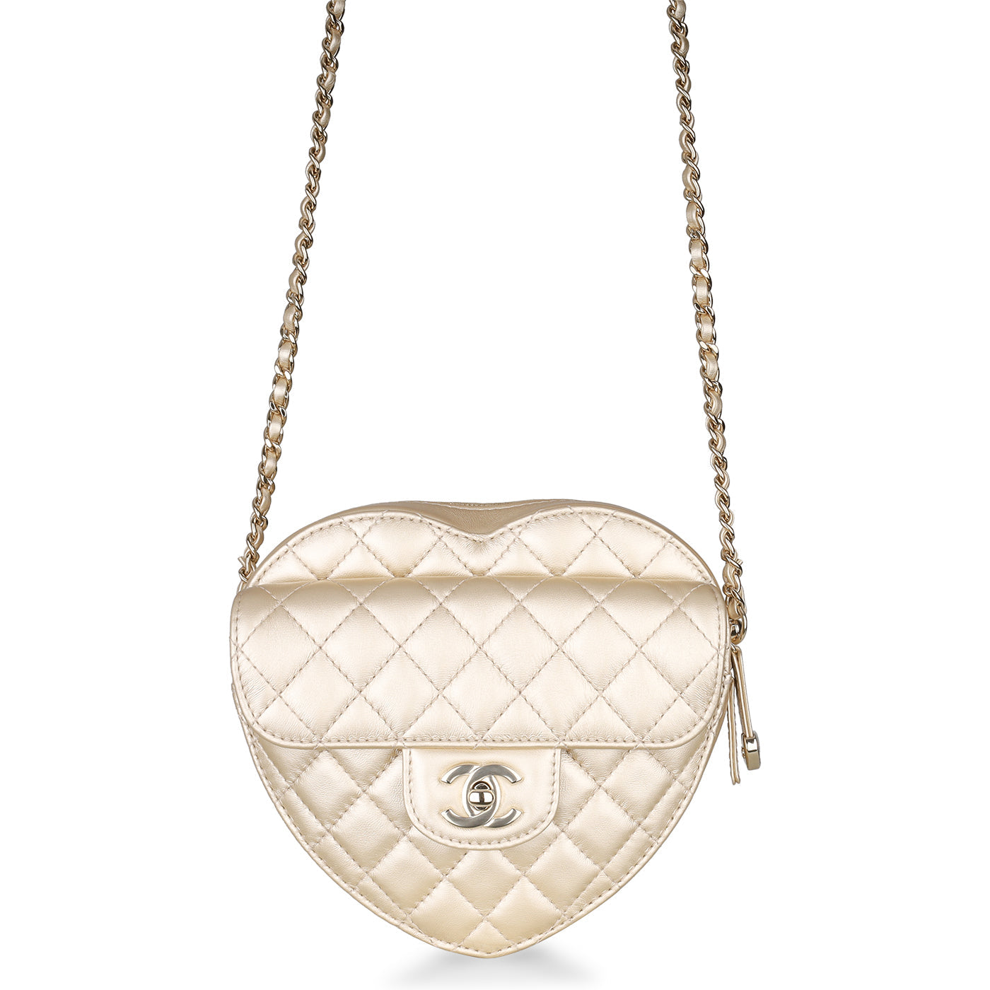Chanel Luxury Lambskin Gold Handbag Style 9