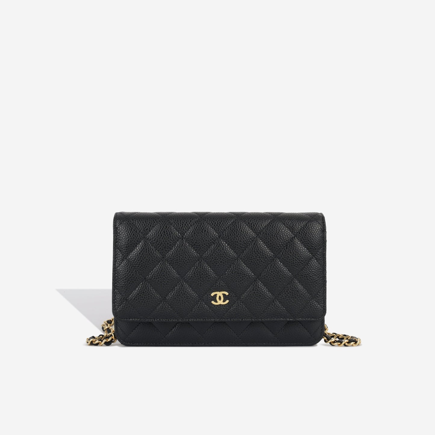 Chanel Wallet On Chain Caviar Black Crossbody Style 8