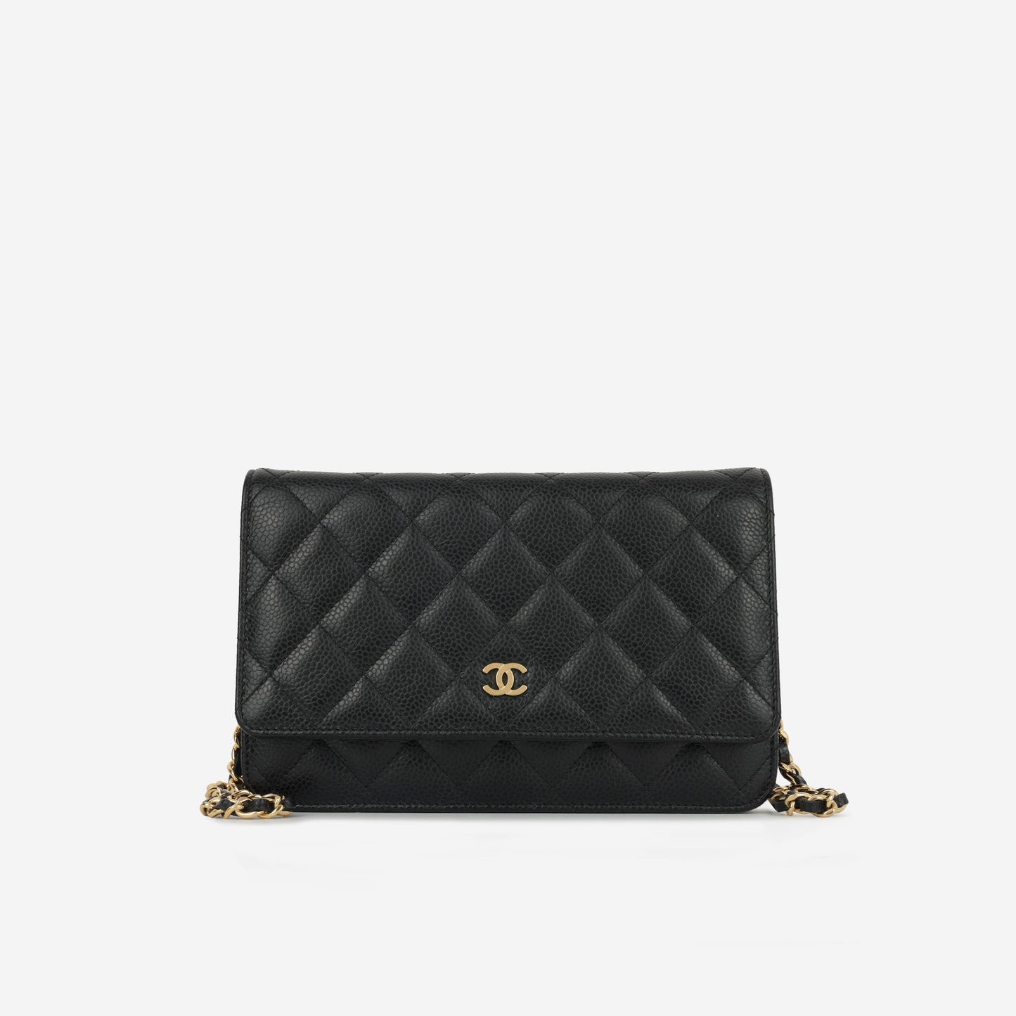 Chanel Wallet On Chain Caviar Black Crossbody Style 4