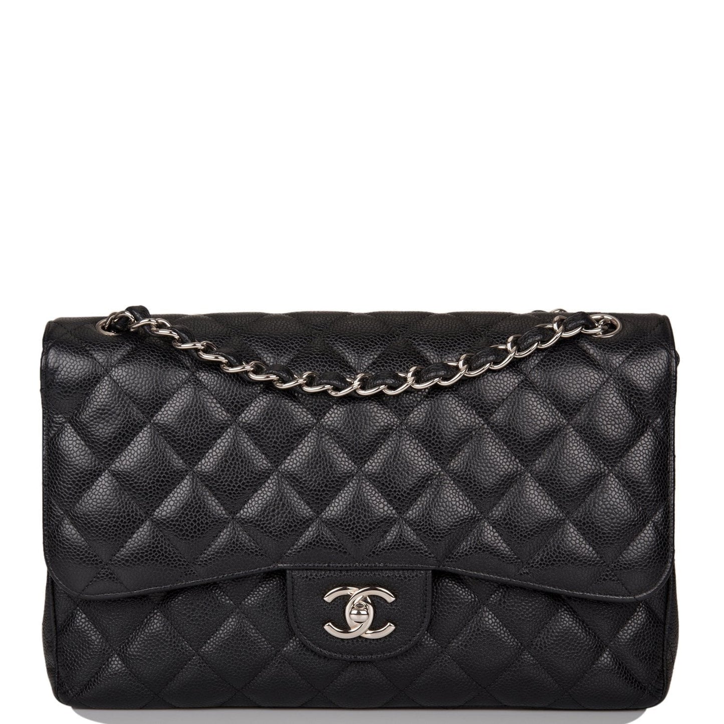 Chanel Pst Caviar Black Tote Bag Style 22