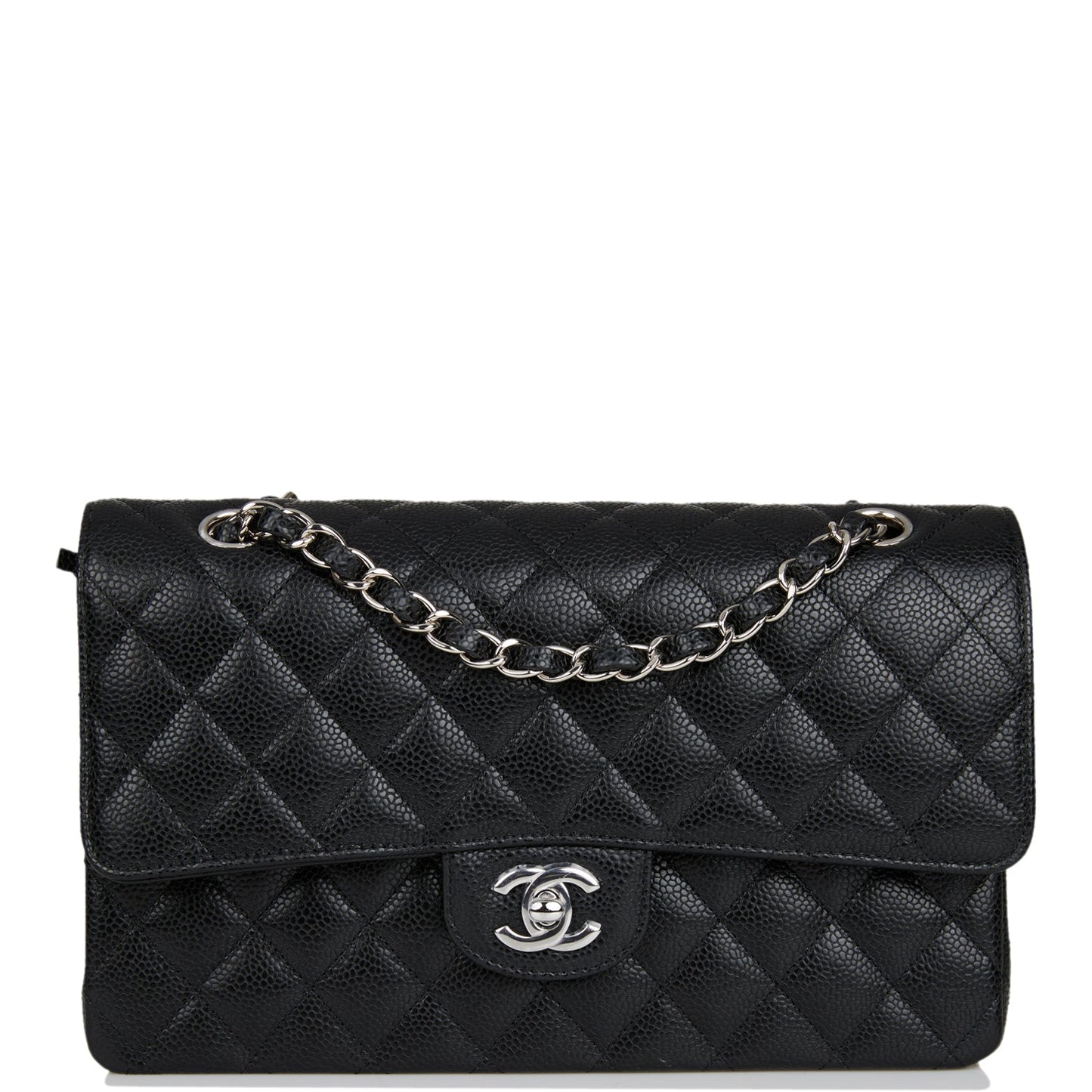 Chanel Pst Caviar Black Tote Bag Style 15
