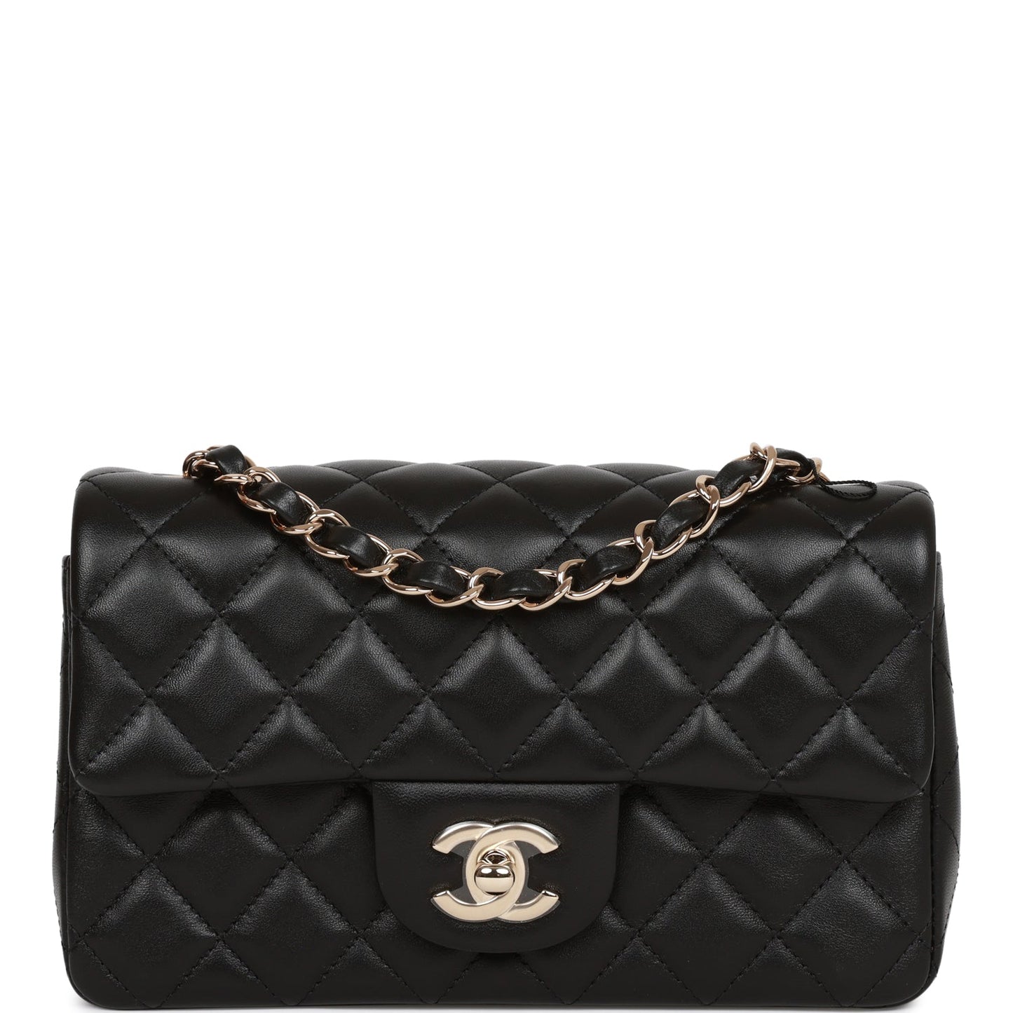 Chanel Lambskin Black Shoulder Bag Style 8
