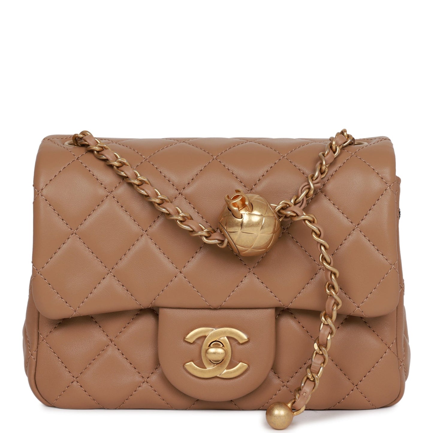 Chanel Lambskin Gold Shoulder Bag Style 3