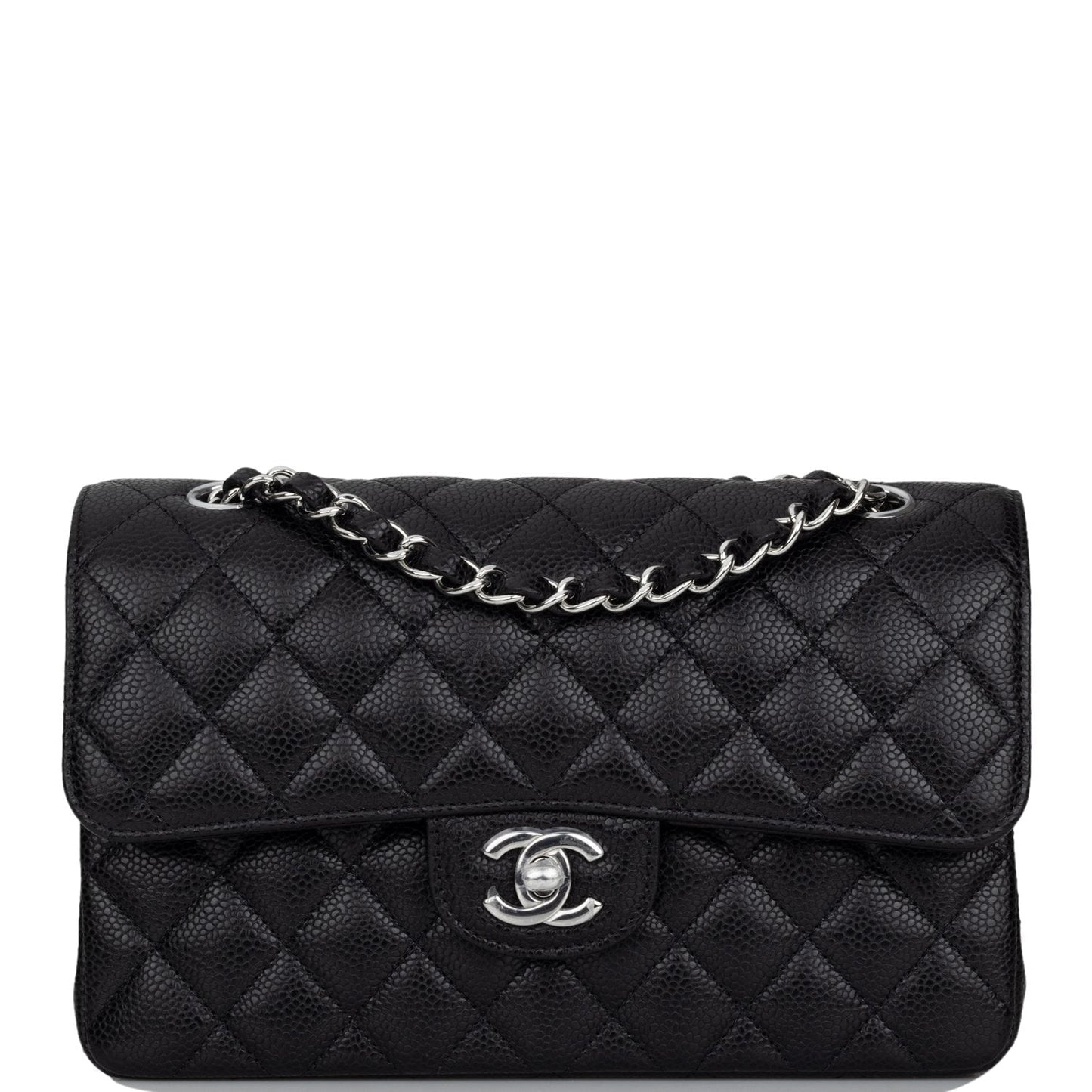 Chanel Pst Caviar Black Tote Bag Style 18