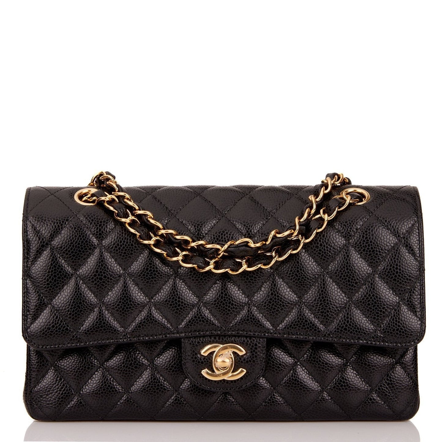 Chanel Pst Caviar Black Tote Bag Style 19