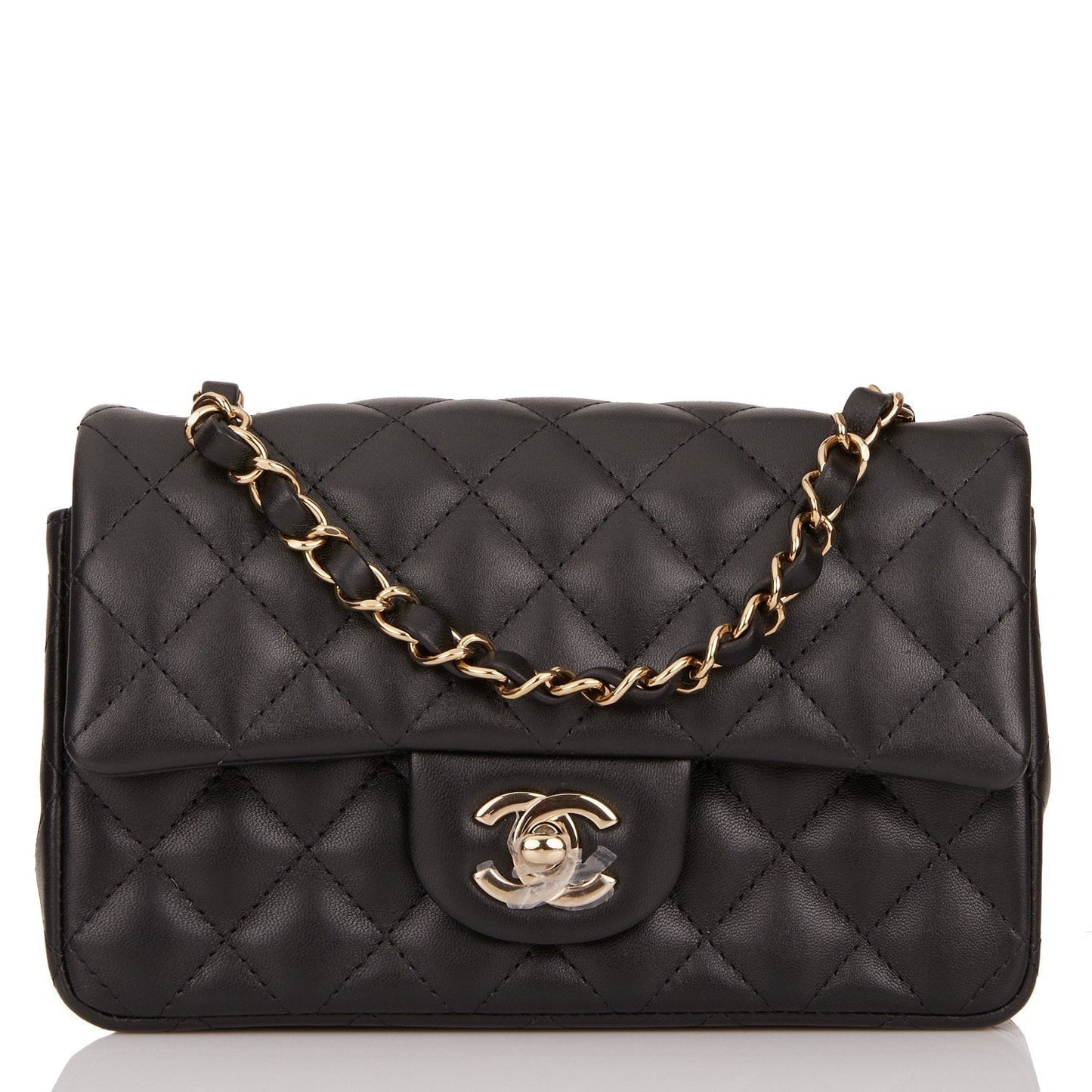 Chanel Lambskin Black Shoulder Bag Style 13
