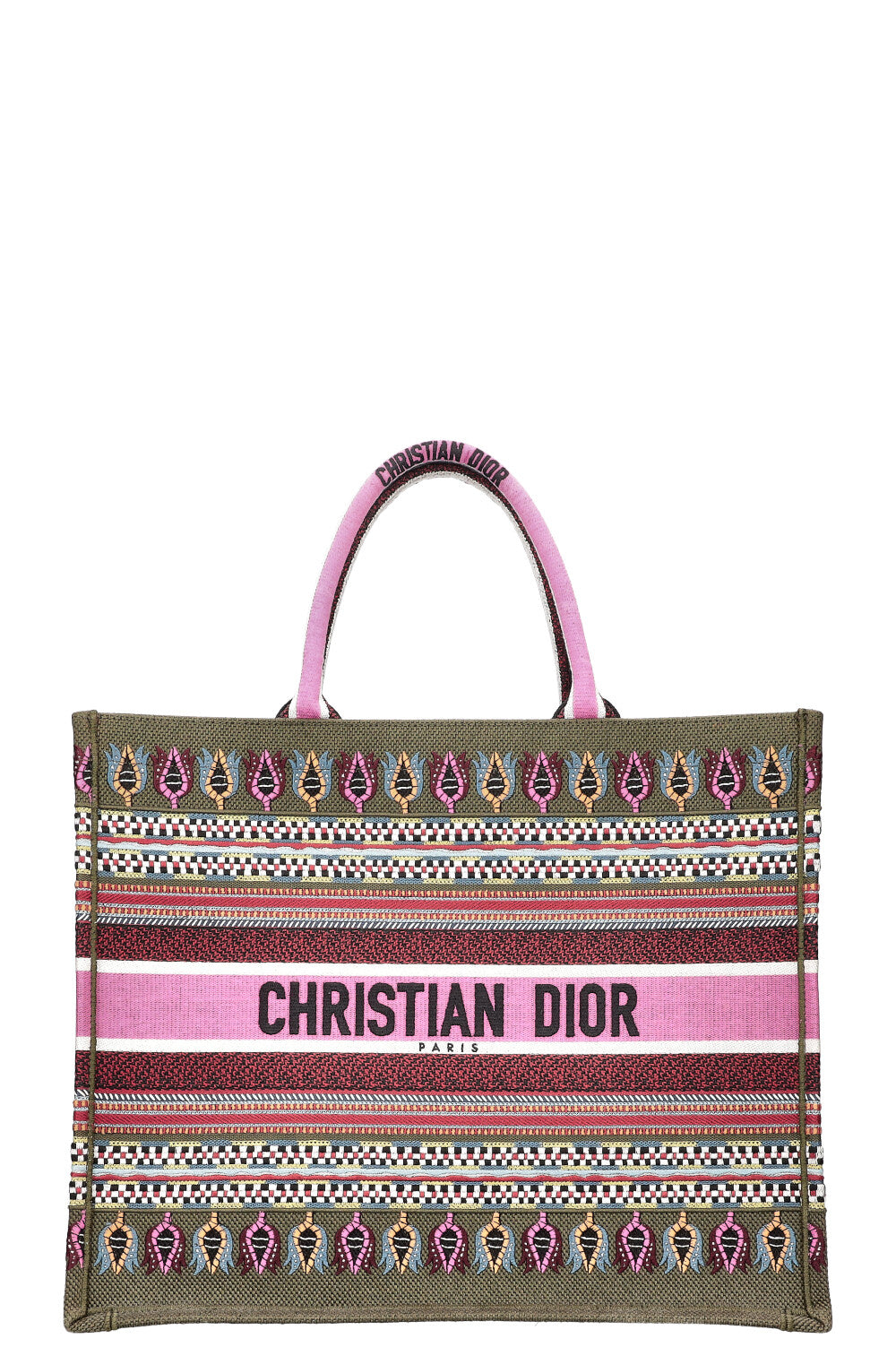 Dior Book Tote Canvas Tote Bag