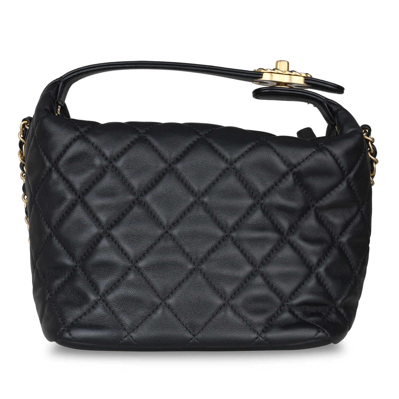 Chanel Chanel 19 Lambskin Black Shoulder Bag Style 5