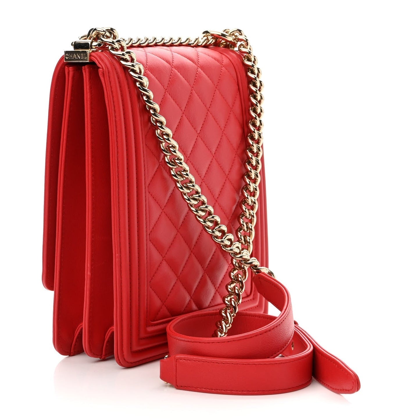 Chanel Boy Quilted Calfskin Shoulder Bag