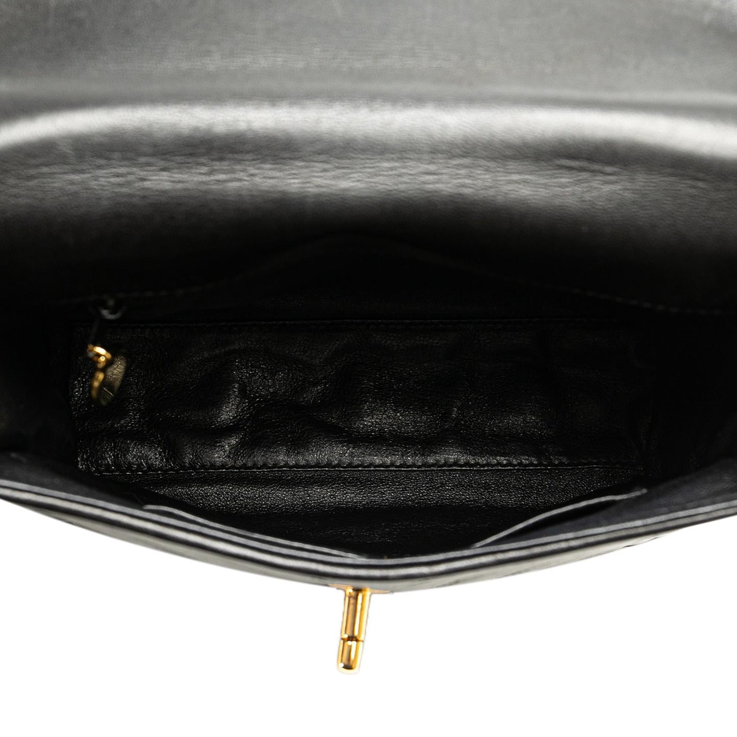 Chanel Gabrielle Lambskin Black Shoulder Bag Style 63