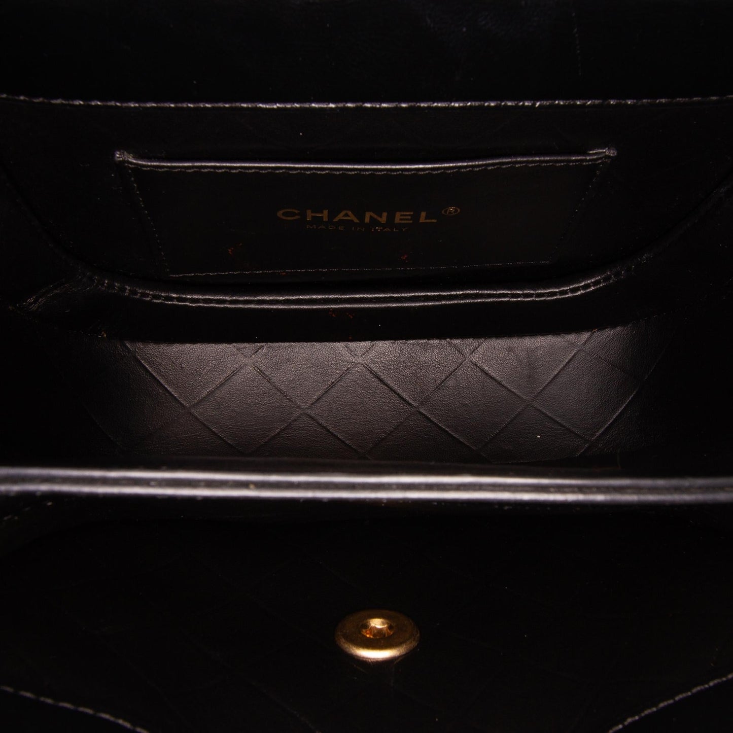 Chanel Gabrielle Calfskin Black Shoulder Bag