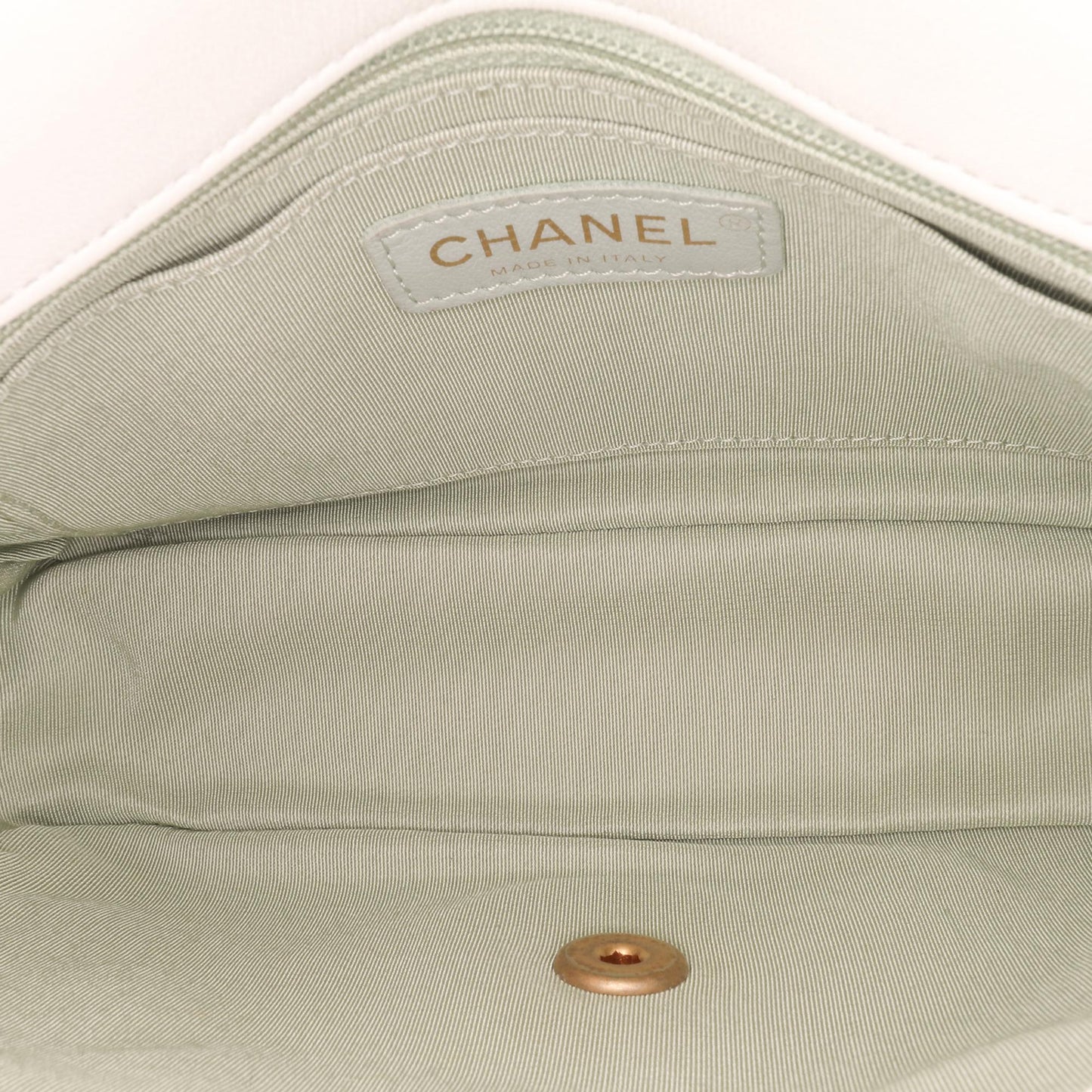 Chanel Cc Quilted Calfskin Single Flap