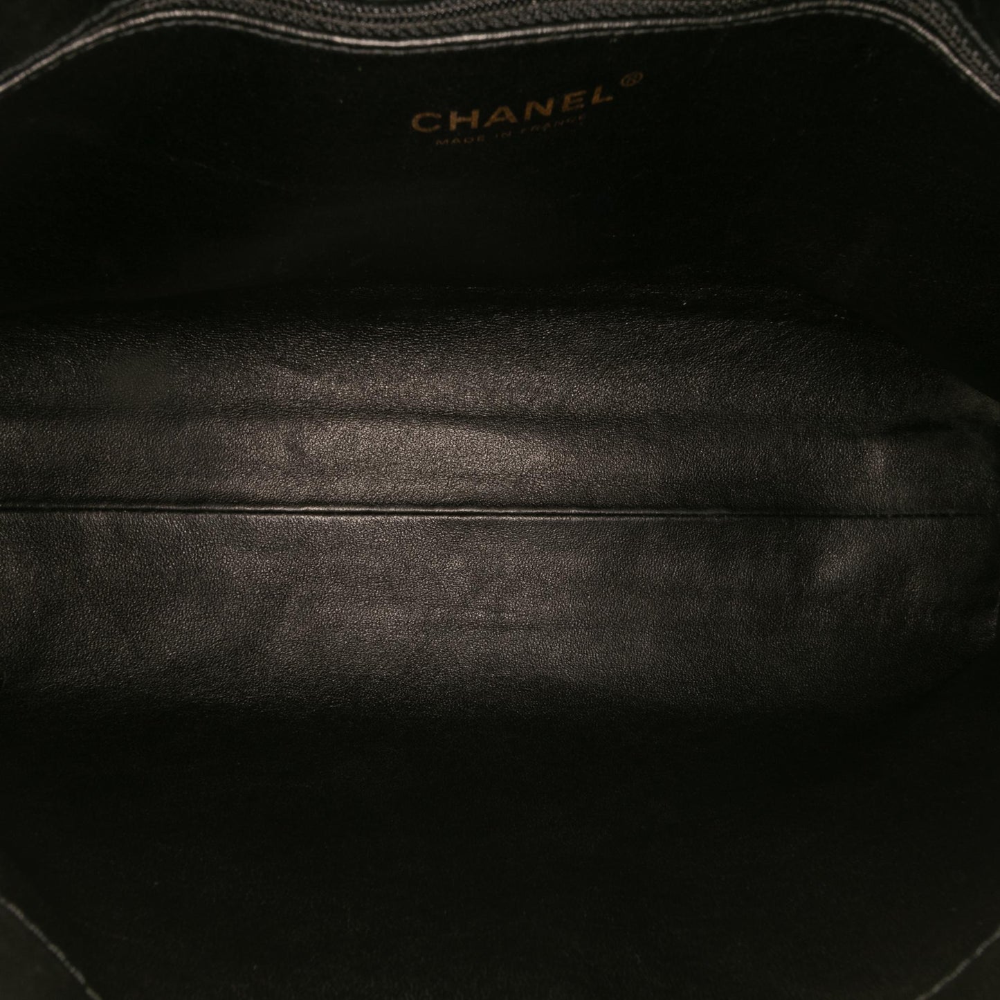 Chanel Cc Quilted Lambskin Handbag