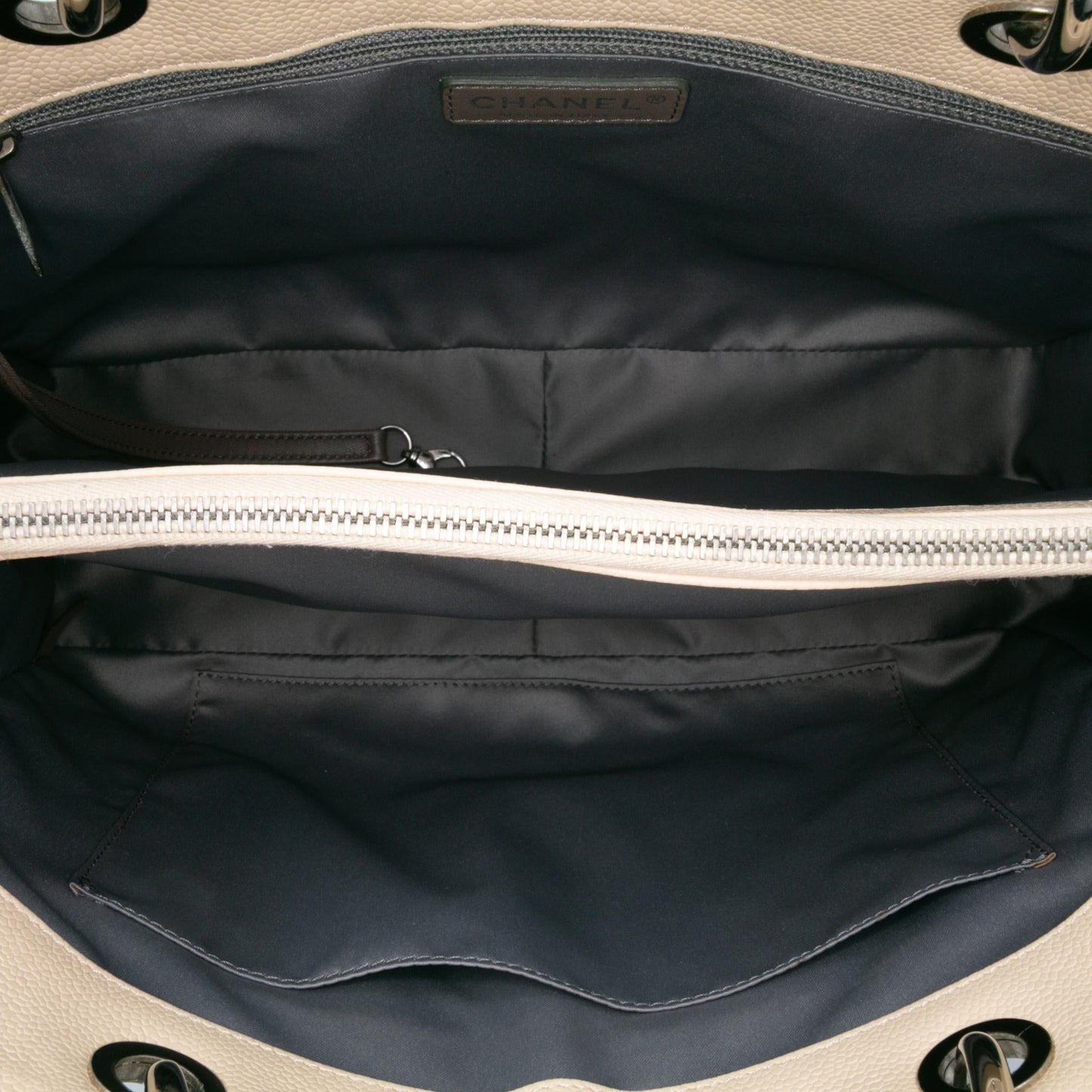 Chanel Gabrielle Caviar Brown Tote Bag Style 3