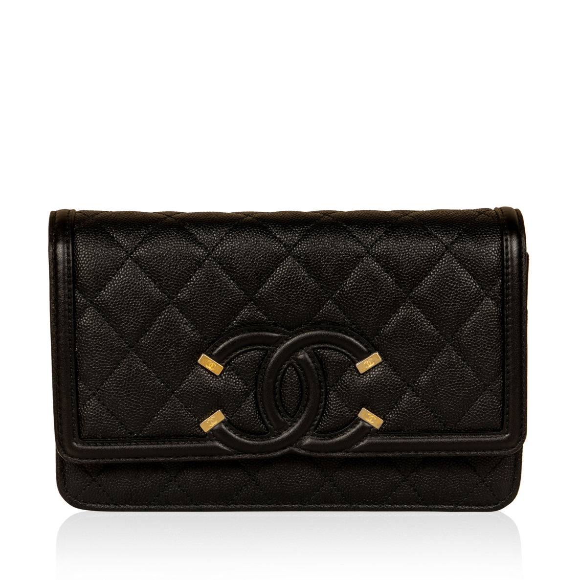 Chanel Classic Flap Caviar Black Crossbody