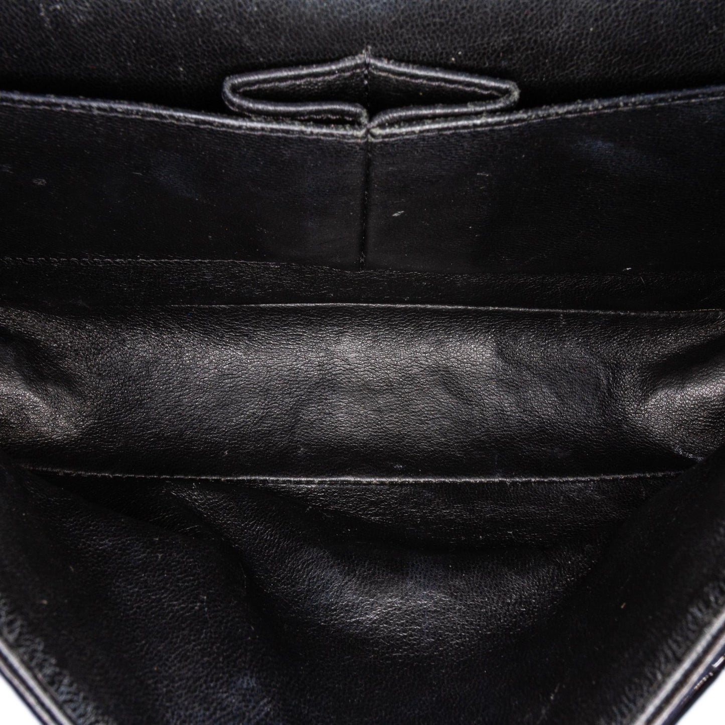 Chanel Gabrielle Patent Leather Black Shoulder Bag Style 23