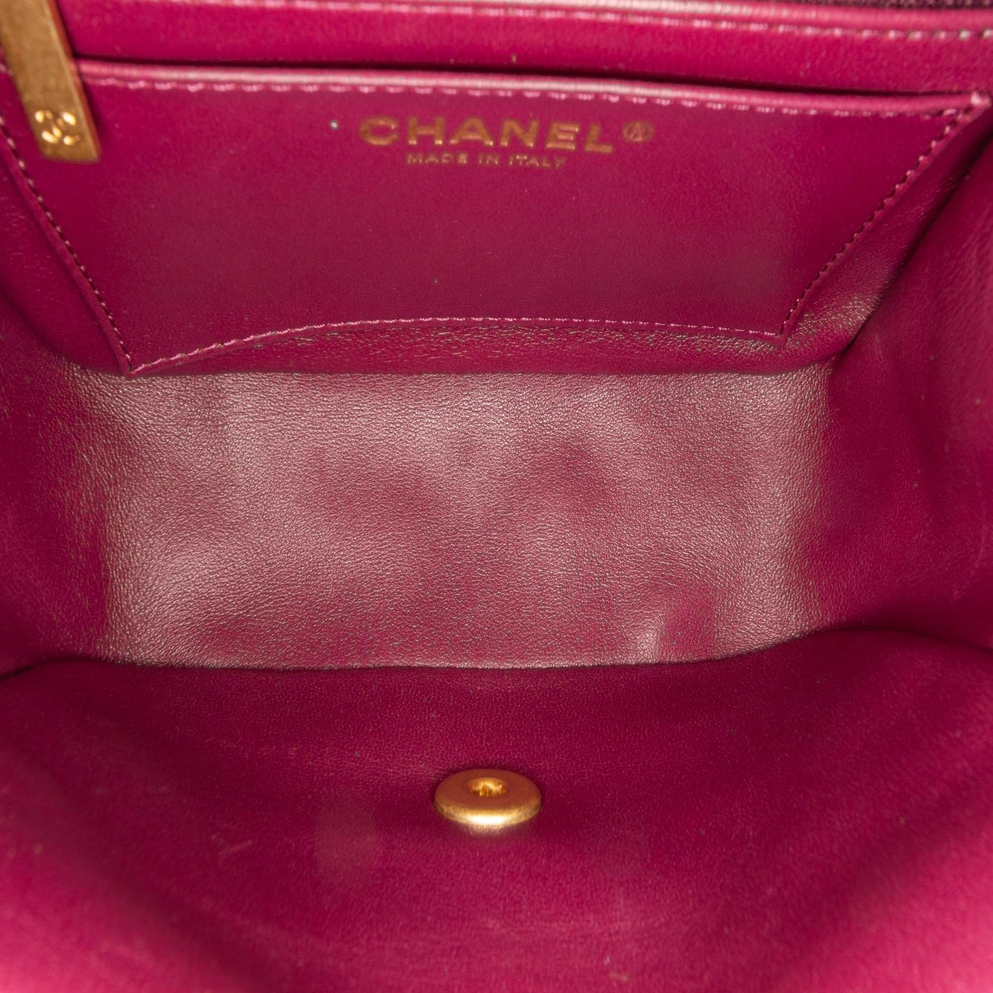 Chanel Gabrielle Lambskin Tan Shoulder Bag Style 13
