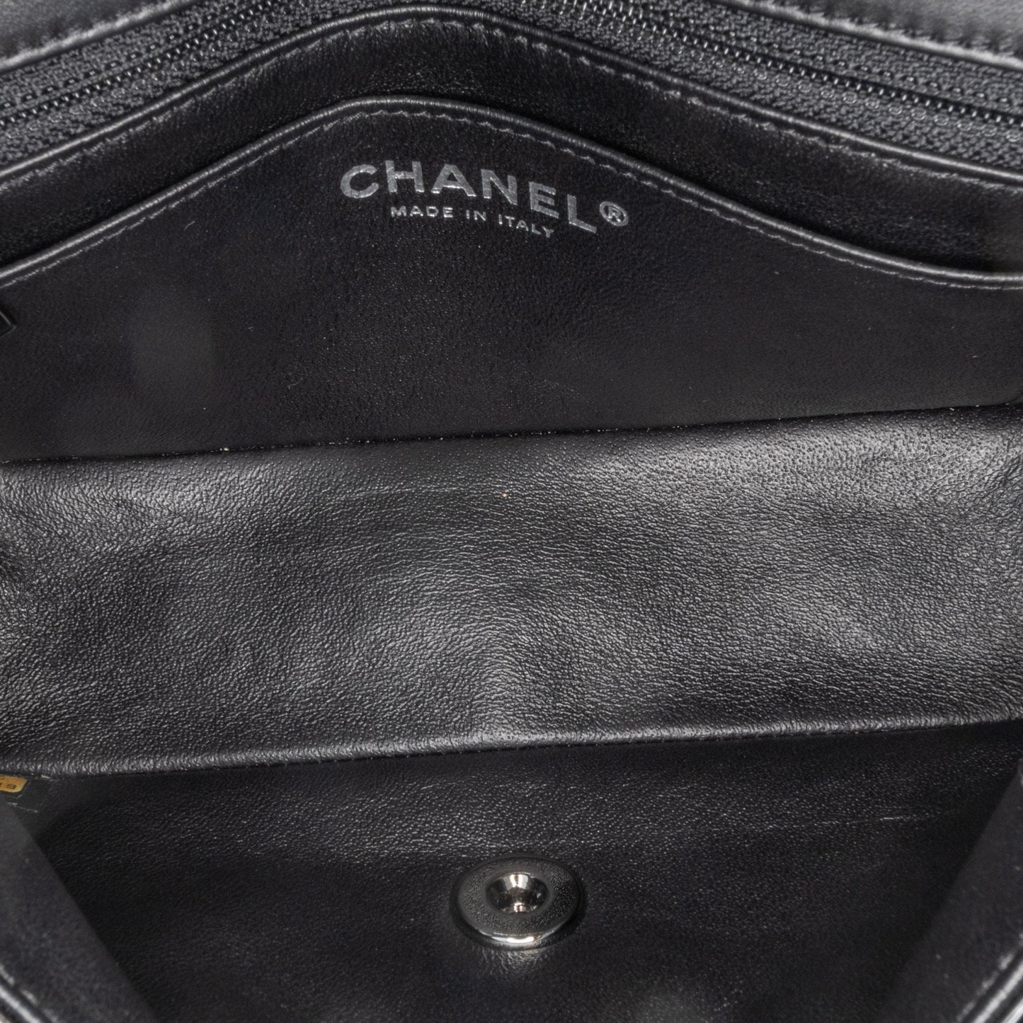 Chanel Gabrielle Patent Leather Black Shoulder Bag Style 14