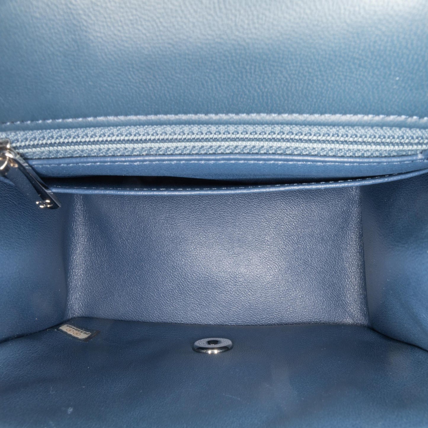 Chanel Gabrielle Lambskin Blue Shoulder Bag Style 10