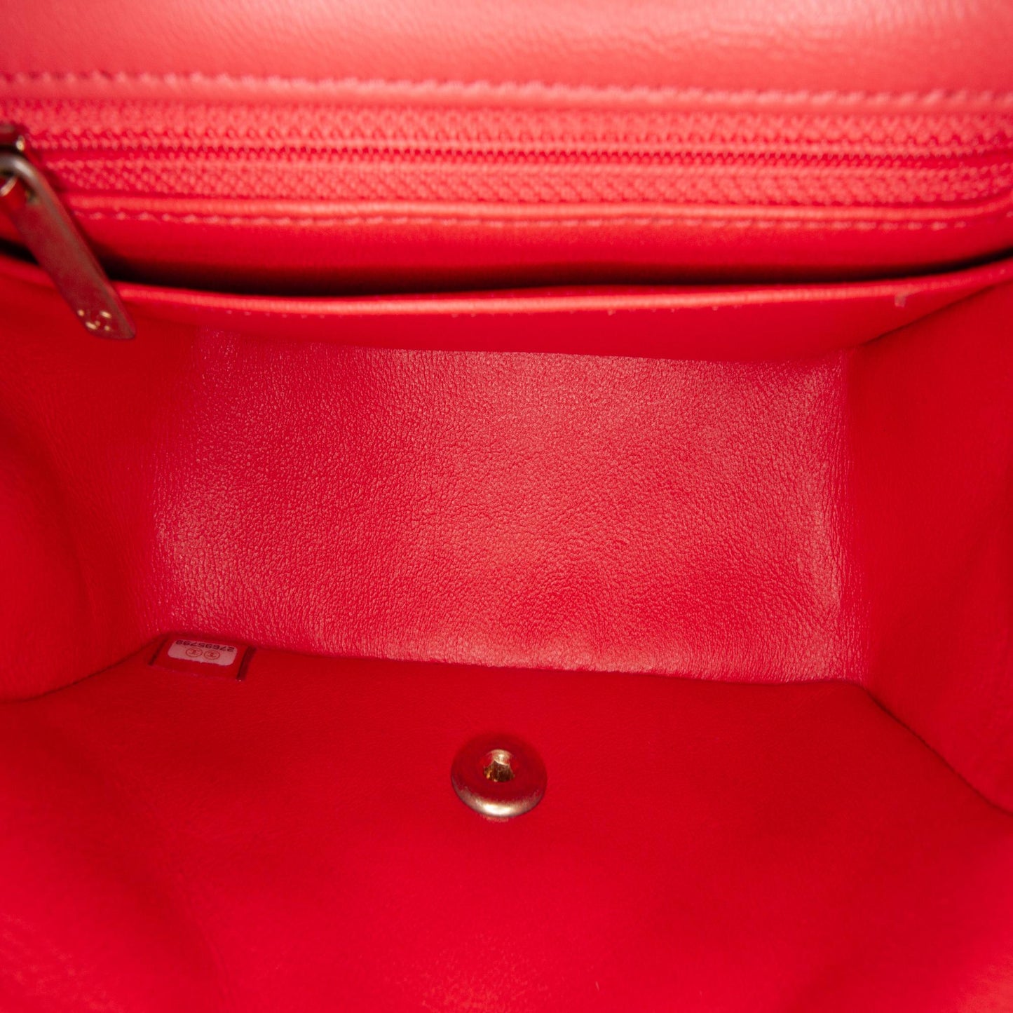 Chanel Gabrielle Lambskin Red Shoulder Bag Style 4