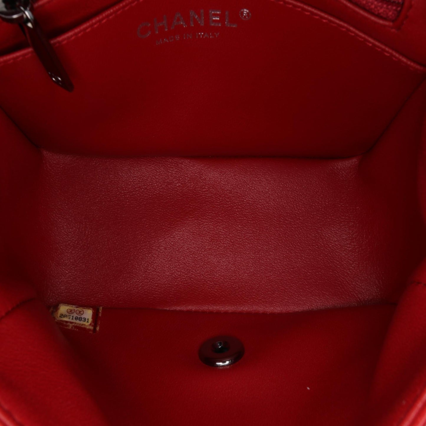 Chanel Gabrielle Lambskin Red Shoulder Bag Style 5