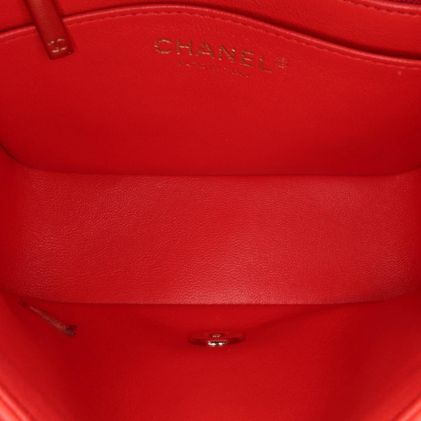 Chanel Gabrielle Lambskin Red Shoulder Bag Style 6